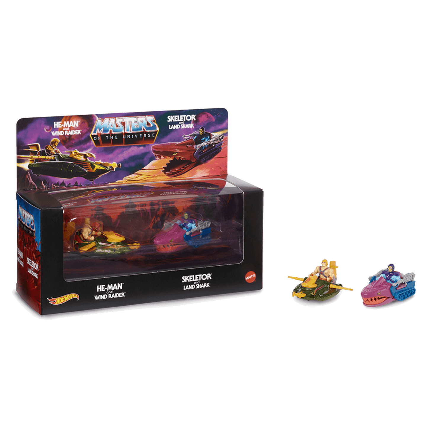 Hot Wheels Masters of the Universe Wind Raider vs. Land Shark