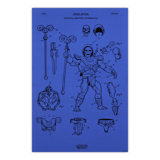 Art of Engineering Skeletor Print
