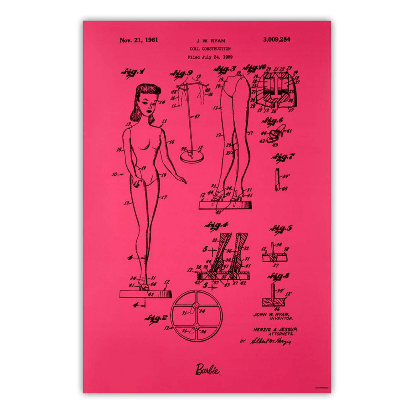 Art of Engineering Barbie® Print
